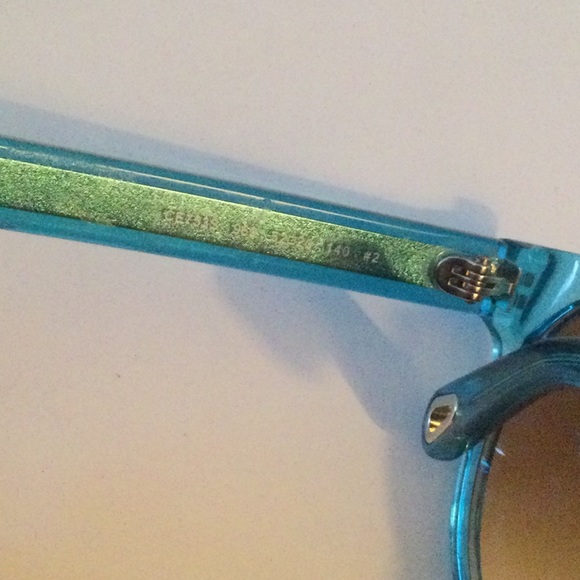 CHLOE Women\'s Blue Azure Acetate Sunglasses CE753S-969 NEW